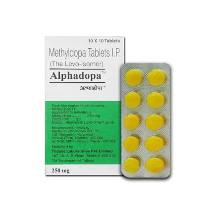 Alphadopa 250 mg Tablet