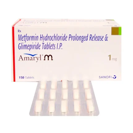 Amaryl M 1 mg Tablet