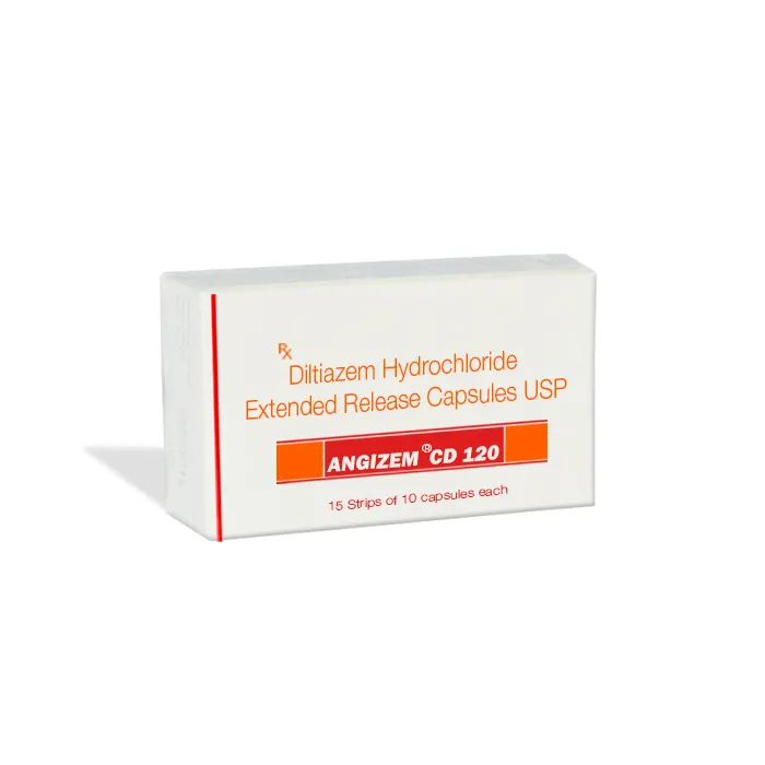 Angizem CD 120 mg Capsule Angizem CD 120 mg Capsule