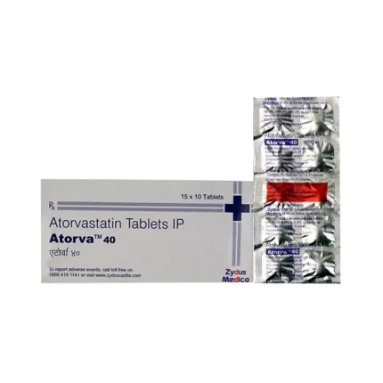 Atorva 40 mg Tablet