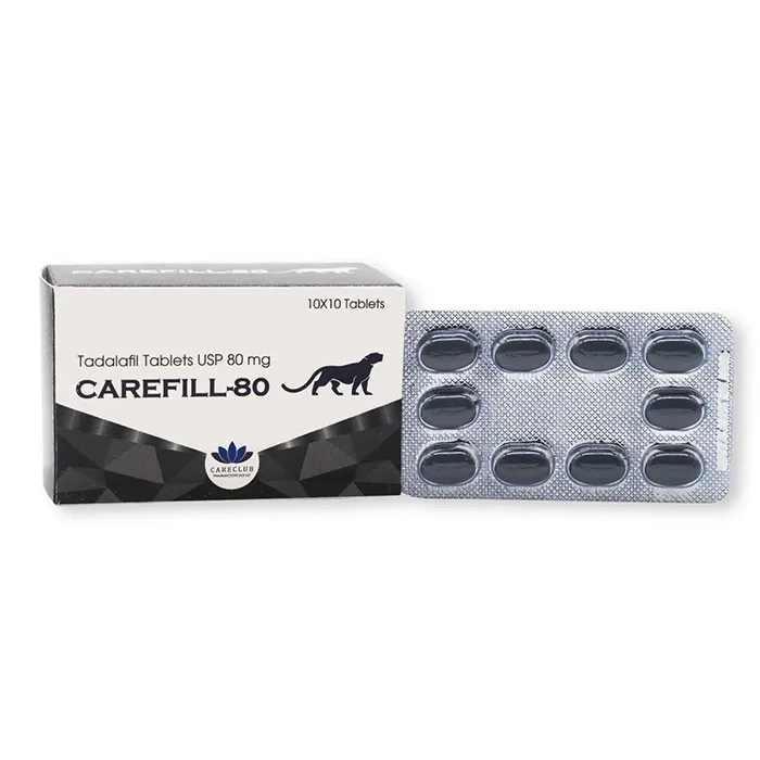 Carefill 80 (tadalafil) Tablet Carefill 80 (tadalafil) Tablet