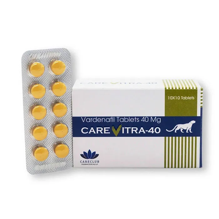 Carevitra 40 (Vardenafil) Tablet Carevitra 40 (Vardenafil) Tablet