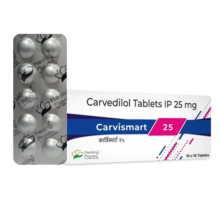 Carvismart 25mg (Carvedilol 25mg)