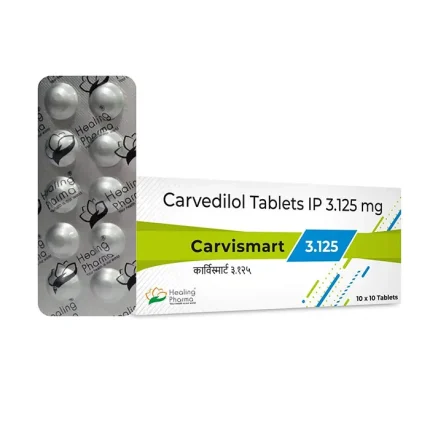 Carvismart 3.125mg (Carvedilol 3.125mg)