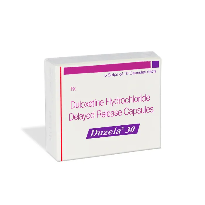Duzela 30 Mg (Duloxetine) Capsule Duzela 30 Mg (Duloxetine) Capsule