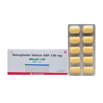 Glinate 120 mg Tablet