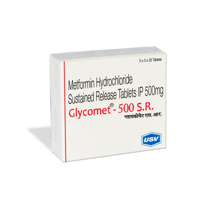 Glycomet 500 mg Tablet Glycomet 500 mg Tablet