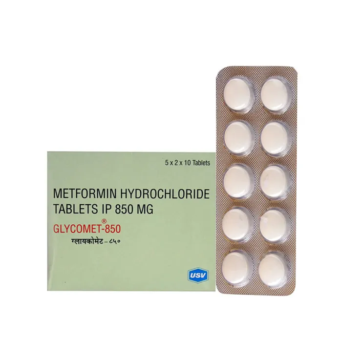 Glycomet 850 mg Tablet Glycomet 850 mg Tablet