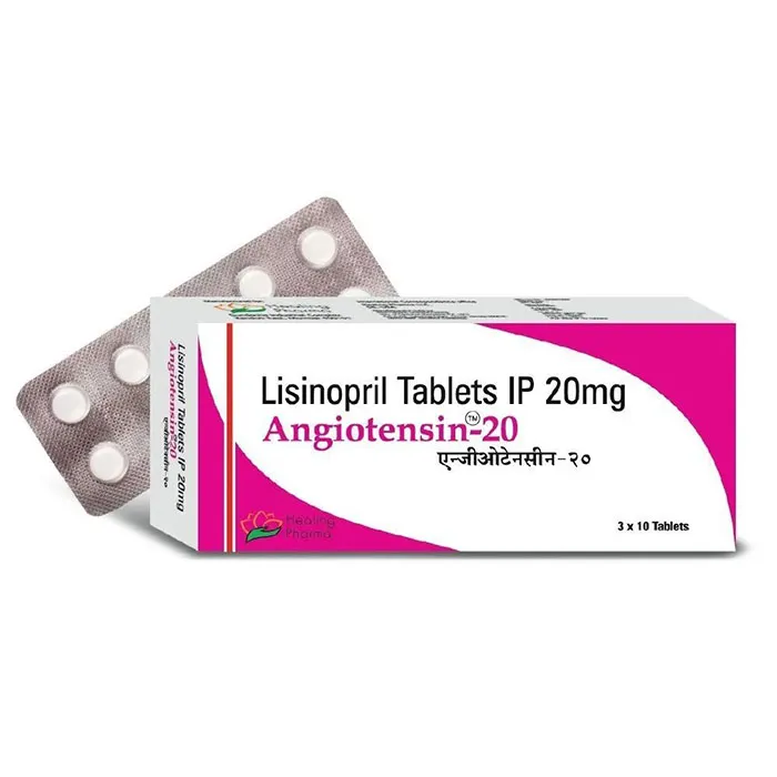 Lisinopril 20 mg Tablets (Angiotensin) Lisinopril 20 mg Tablets (Angiotensin)