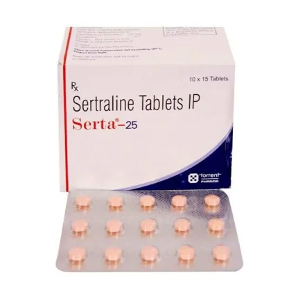 Serta 25 MG (Sertraline) Tablet
