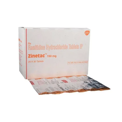 Zinetac 150 mg Tablet