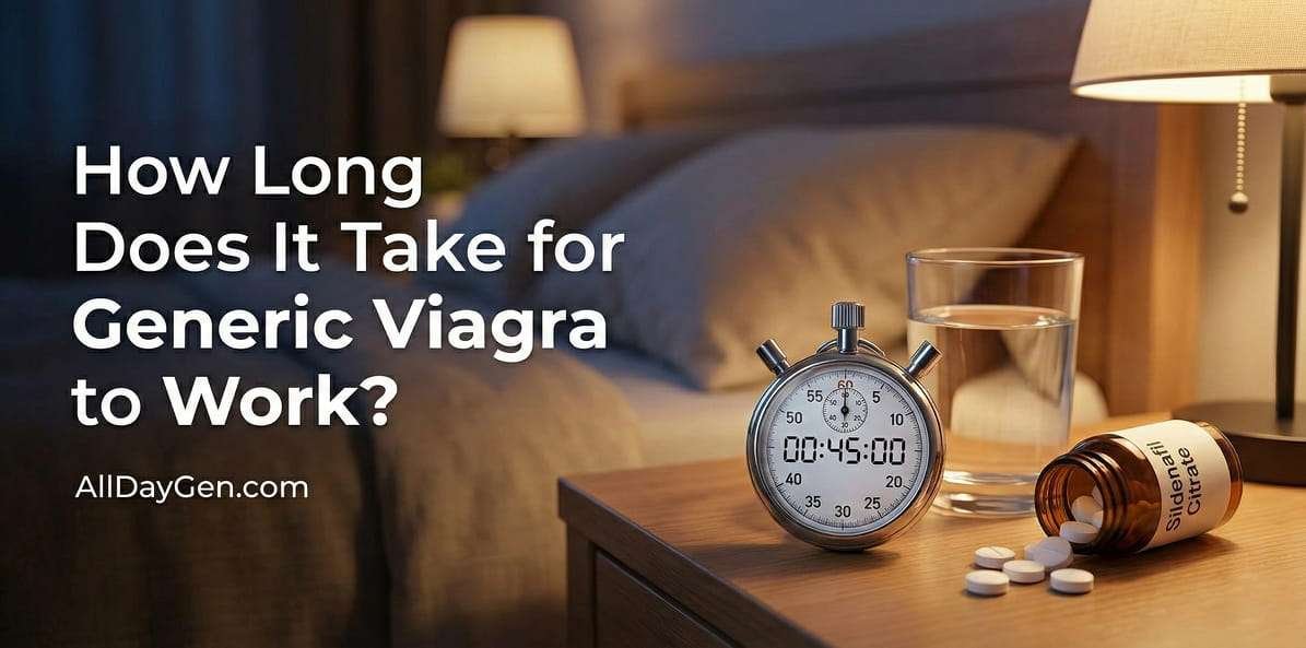 How Long Does It Take for Generic Viagra to Work?