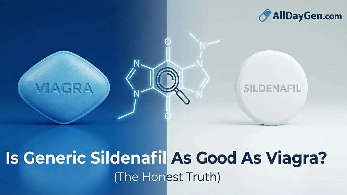Is Generic Sildenafil as Good as Viagra? Which Is More Effective? 1 Is Generic Sildenafil as Good as Viagra?