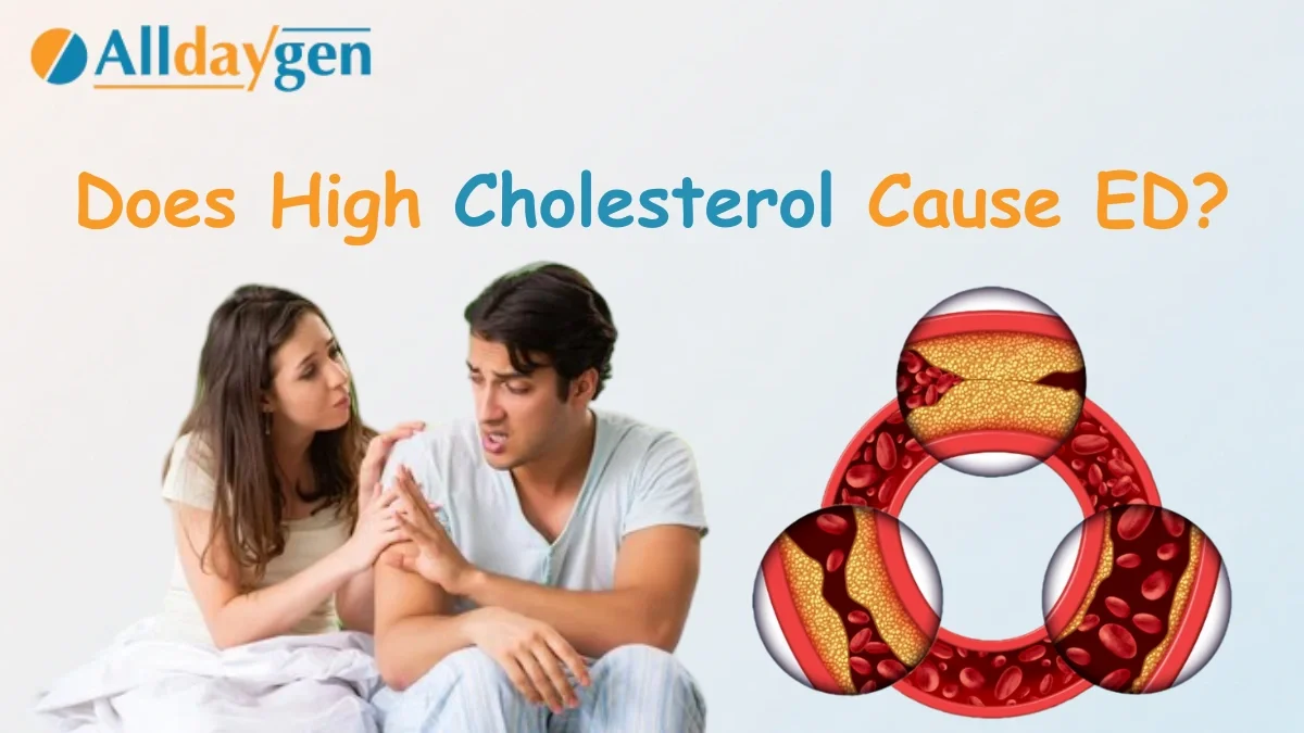 Does High Cholesterol Cause ED? 1 Does High Cholesterol Cause ED?